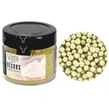 Patis Decor Gold sugar pearls Ø 5 mm, edible, 70 g Patis Decor Gold sugar pearls Ø 5 mm, edible, 70 g