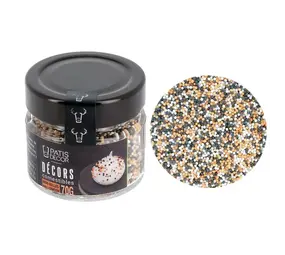 Patis Decor Halloween mix mini sugar balls, edible, 90 g