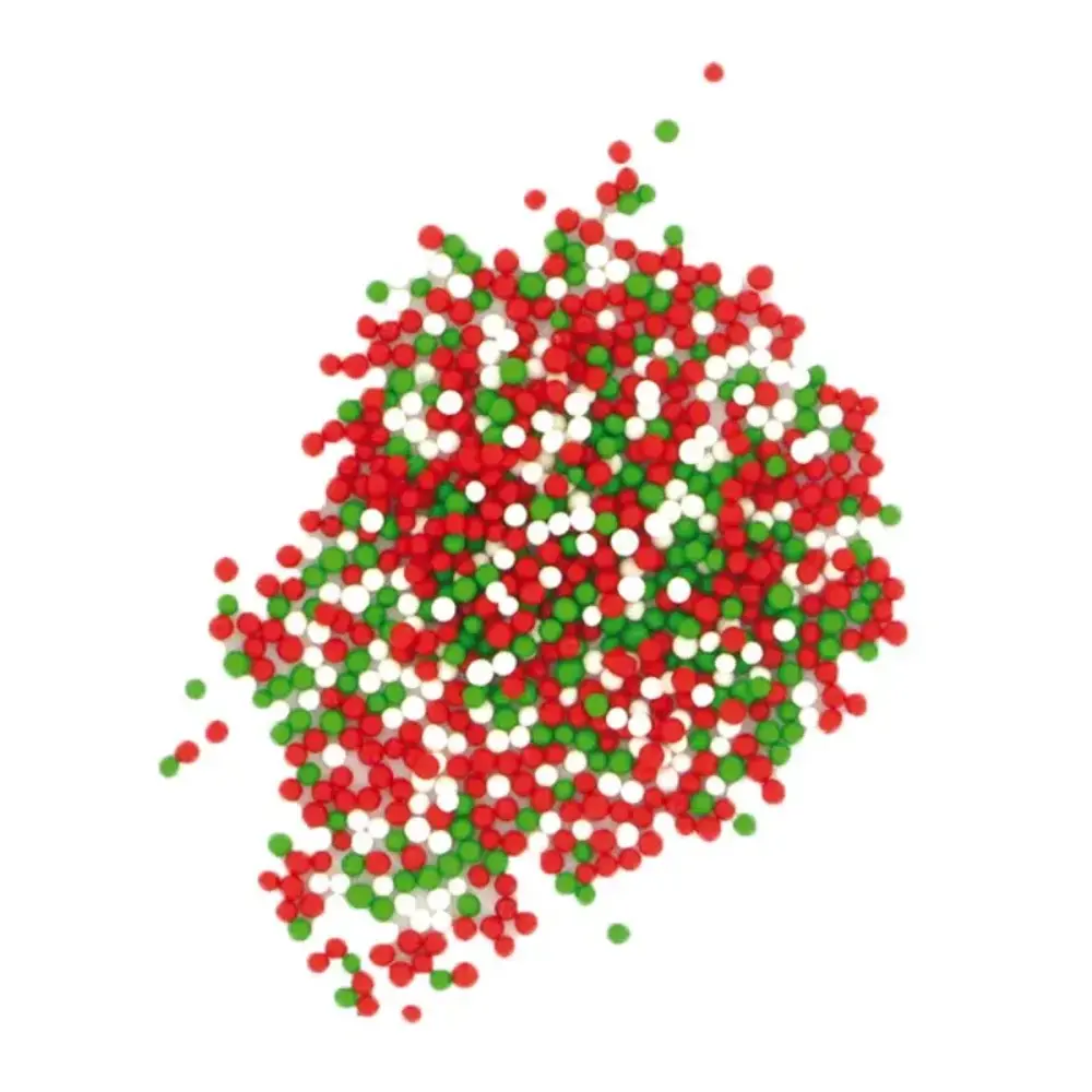Patis Decor Kerstmix eetbare mini suikerbolletjes