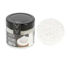 Patis Decor Witte mini suikerbolletjes, Ø 1 mm, eetbaar, 70 g
