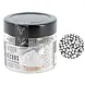 Patis Decor Silver edible sugar pearls Ø 2 mm (mini), 70 g