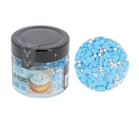 Patis Decor Blue baby edible sugar decoration mix, 80 g