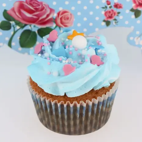 Patis Decor Assorted blue baby edible sugar decorations, 80 g