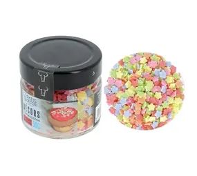 Patis Decor Multicolore suiker bloem decoraties, 50 g Patis Decor Multicolore suiker bloem decoraties, 50 g