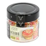 Patis Decor Multicolor sugar confetti, 50 g Patis Decor Multicolor sugar confetti, 50 g
