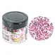 Patis Decor Pastel sugar confetti decorations, blue, pink, and white, 70 g