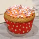 Patis Decor Pastel sugar confetti decorations, blue, pink, and white, 70 g