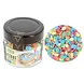 Patis Decor Multicolore eiervormige eetbare suikerdecoraties, 50 g