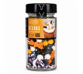 Patis Decor Halloween sugar decoration mix, 65 g