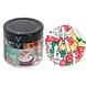 Patis Decor Eetbare decoratiemix kerst, assorti feestelijke strooidecoratie, 65 g Patis Decor Eetbare decoratiemix kerst, assorti feestelijke strooidecoratie, 65 g