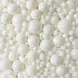 Patis Decor Witte parelmoer suikerparels assorti, 4 maten (1, 3, 8, 13 mm), 70 g