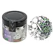 Patis Decor Hulk superhero edible decoration mix, assorted beads and silver, 65 g