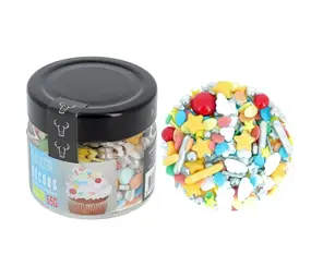 Patis Decor Eetbare decoratiemix verjaardag, 55 g Patis Decor Eetbare decoratiemix verjaardag, 55 g