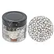 Patis Decor Silver sugar stars, edible decorations, 60 g
