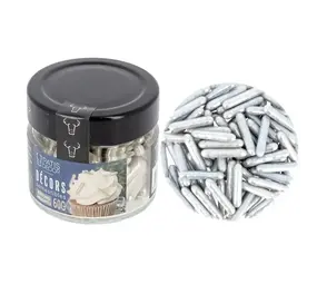Patis Decor Silver sugar sticks, 60 g