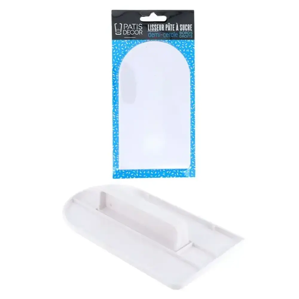 Patis Decor Fondant smoother, straight edges, plastic Patis Decor Fondant smoother, straight edges, plastic