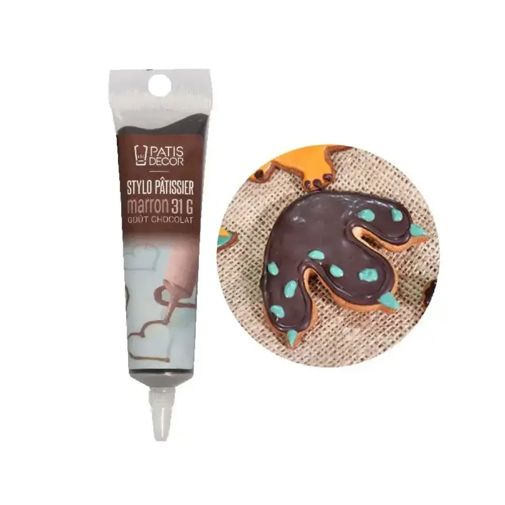 Patis Decor Chocolate pastry pen, for writing and decorating, 32 g Patis Decor Chocolate pastry pen, for writing and decorating, 32 g