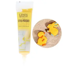 Patis Decor Yellow chocolate-flavour pastry pen, 31 g Patis Decor Yellow chocolate-flavour pastry pen, 31 g