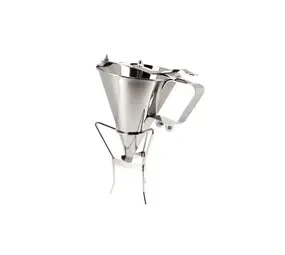 Patis Decor Stainless steel dosing funnel, 1 litre