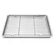 Patis Decor Glazing kit, stainless steel rack and drip tray, 45 x 33 cm