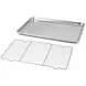 Patis Decor Glazing kit, stainless steel rack and drip tray, 45 x 33 cm