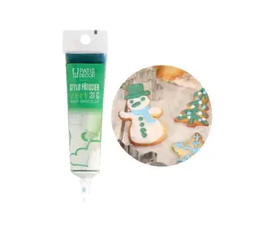 Patis Decor Groene pâtisseriestift met chocoladesmaak, 32 g