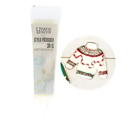Patis Decor White chocolate-flavour pastry pen, 31 g
