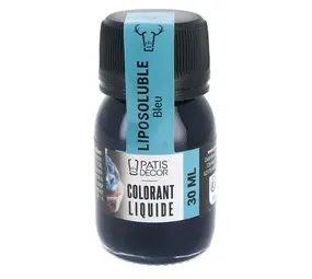 Patis Decor Blauwe vetoplosbare voedingskleurstof, 30 ml Patis Decor Blauwe vetoplosbare voedingskleurstof, 30 ml