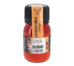 Patis Decor Orange fat-soluble food colouring, 30 ml Patis Decor Orange fat-soluble food colouring, 30 ml
