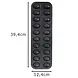 Patis Decor Mini madeleine mould, 20 cavities (4 x 3 cm), non-stick steel, PFAS-free