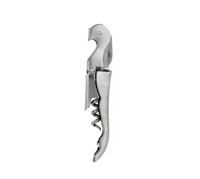 Patis Decor Steel 3-in-1 waiter's corkscrew with bottle opener