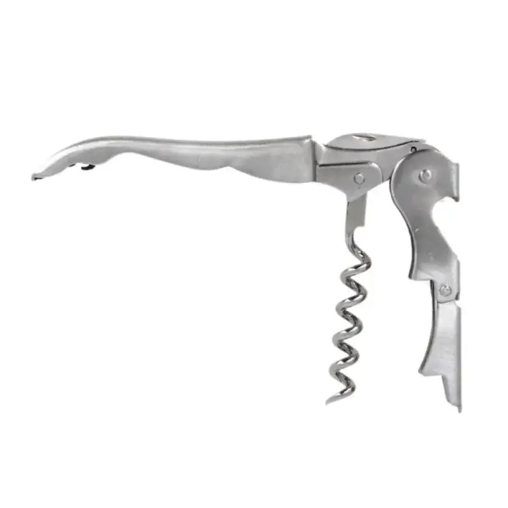 Patis Decor Steel 3-in-1 waiter's corkscrew with serrated blade and bottle opener Patis Decor Steel 3-in-1 waiter's corkscrew with serrated blade and bottle opener