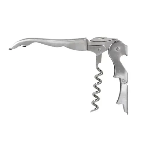 Patis Decor Stalen 3-in-1 kelnersmes met kartelmesje en flesopener Patis Decor Stalen 3-in-1 kelnersmes met kartelmesje en flesopener
