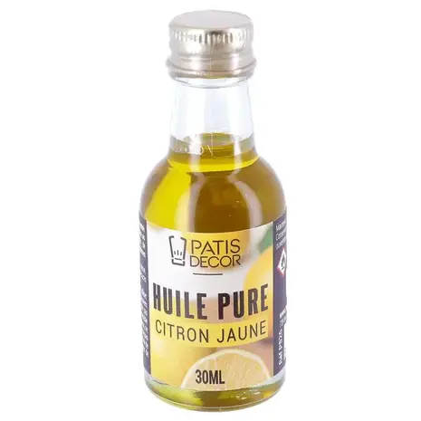 Patis Decor Pure lemon oil, intense natural aroma, 30 ml Patis Decor Pure lemon oil, intense natural aroma, 30 ml
