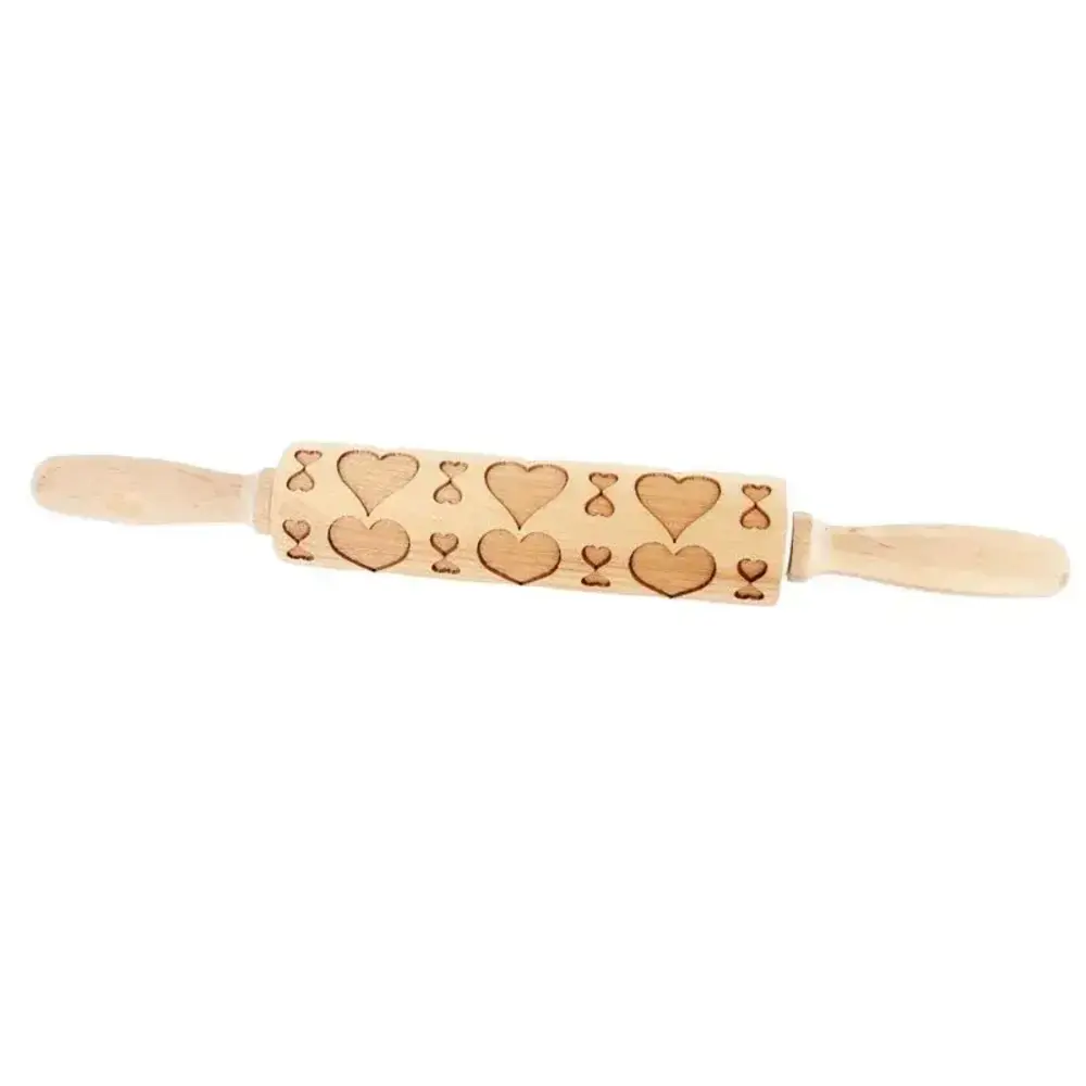 Patis Decor Roller met patroon 35cm harten Patis Decor Roller met patroon 35cm harten