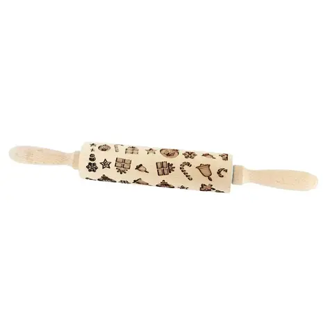 Patis Decor Roller met patroon 35cm kerst Patis Decor Roller met patroon 35cm kerst