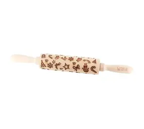 Patis Decor Roller met patroon 35cm kerst 2 Patis Decor Roller met patroon 35cm kerst 2