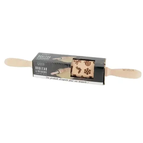 Patis Decor Roller met patroon 35cm kerst 2 Patis Decor Roller met patroon 35cm kerst 2
