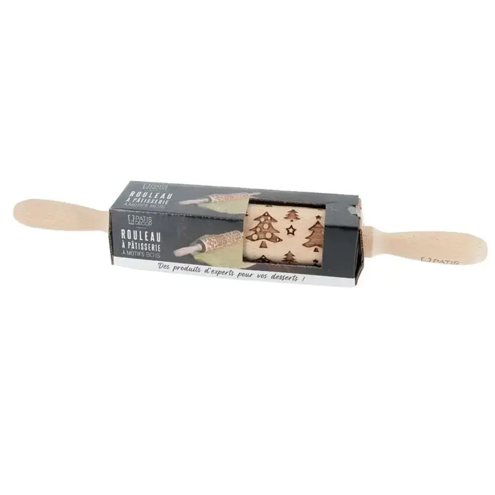 Patis Decor Roller met patroon 35cm kerstbomen Patis Decor Roller met patroon 35cm kerstbomen
