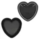 Patis Decor Platinum silicone domed heart mold for entremets and cakes, 16.5 x 15 cm