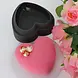 Patis Decor Platinum silicone domed heart mold for entremets and cakes, 16.5 x 15 cm