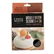 Patis Decor Platinum silicone mini savarin mold for entremets and cakes, 14.6 x 13 cm