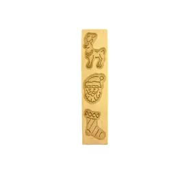 Patis Decor Speculaasplank 3 figuren Kerst 1