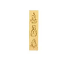 Patis Decor Houten speculaasplank, kerst met kaars, sneeuwpop en kerstboom, 30 cm Patis Decor Houten speculaasplank, kerst met kaars, sneeuwpop en kerstboom, 30 cm