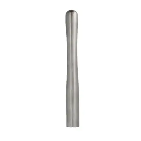 Patis Decor Ergonomic toothed stainless steel cocktail muddler, 23 cm Patis Decor Ergonomic toothed stainless steel cocktail muddler, 23 cm
