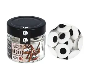 Patis Decor Eetbare suikeroogjes, groot 18 mm, 50 g