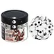 Patis Decor Eetbare 3D-suikeroogjes voor taartdecoratie, middelgroot 10 mm, 50 g