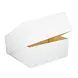 Patis Decor White square cardboard cake box for packing and transporting cakes, 18 x 18 x 10 cm Patis Decor White square cardboard cake box for packing and transporting cakes, 18 x 18 x 10 cm