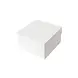 Patis Decor White square cardboard cake box for packing and transporting cakes, 25 x 25 x 20 cm (pack of 10) Patis Decor White square cardboard cake box for packing and transporting cakes, 25 x 25 x 20 cm (pack of 10)
