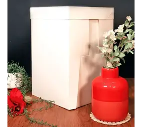 Patis Decor White cake box, 31 x 31 x 40 cm
